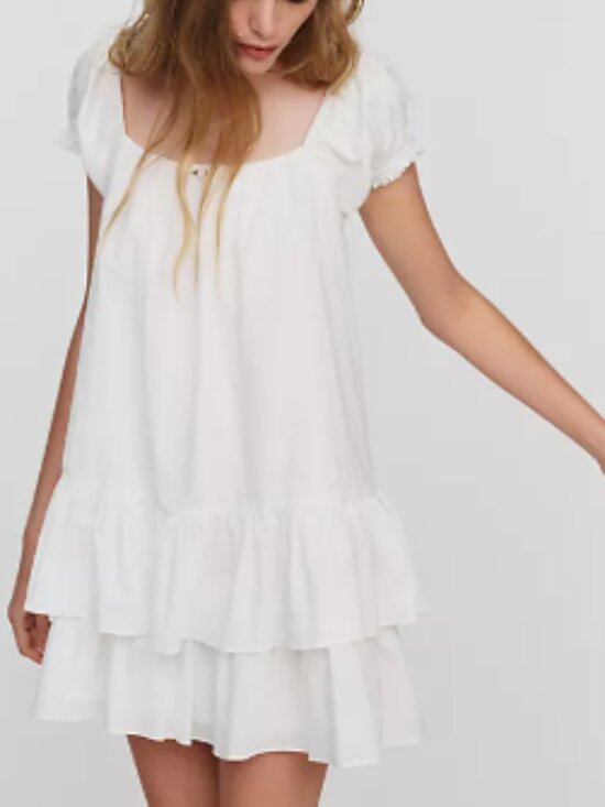 Lisa Says Gah Dresses & Skirts - Sabrina Dress - White - NWT  100% cotton